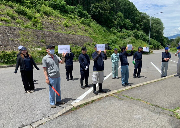 本部へ人員確認報告